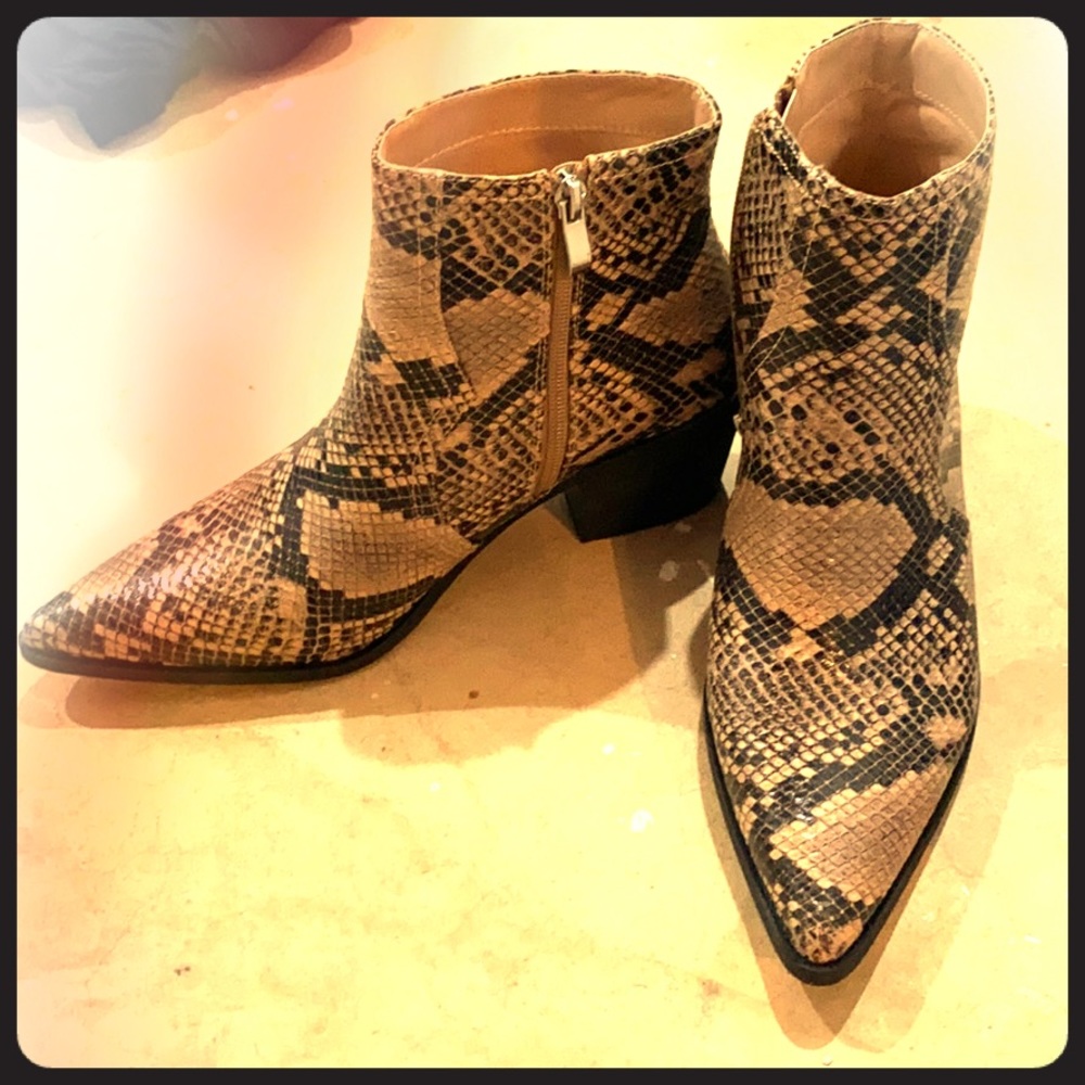Snake Pattern Boot - image 1